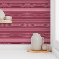 STSS5  - Large - Southwestern Stripes in Garnet Red and Pink