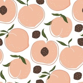 Peach summer nature fruit