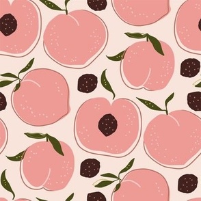 Peach summer nature fruit