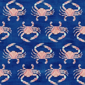 Coral Reef Crabs (classic blue) large