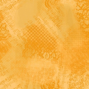 orange lace pattern