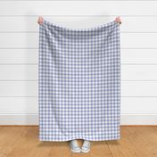 Gingham Fabric- Lavender- 1 inch- Large Check Fabric- Purple Plaid- Periwinkle Blue- Spring- Easter- Baby