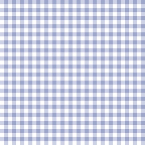 Gingham Fabric- Lavender- Half Inch -Medium Check Fabric- Purple Plaid- Periwinkle Blue- Spring- Easter- Baby