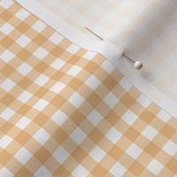 Gingham Fabric- Mustard Yellow- 1 4 inch- Small Check Fabric- Yellow Plaid- Sunflower- Spring- Easter- Summer- Baby