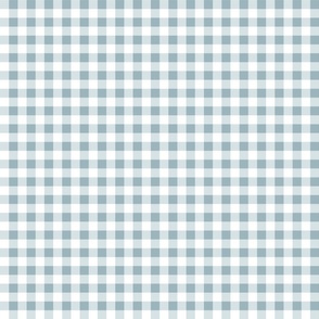 Gingham Fabric- Teal Green- 1 2 inch- Medium Check Fabric- Eucaliptus- Pastel Pine Green- Spring- Easter- Baby- Pastel Colors