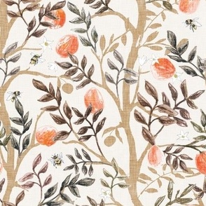 Orange Grove (cream/brown) MED 