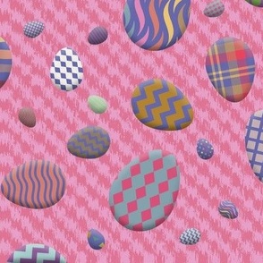 Easter Eggs pink 