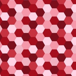 Valentines Hexagons 