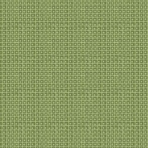 circle in a square _ avocado _ grid _ green