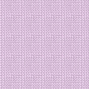 circle in a square _ eggplant _ grid _ lavender