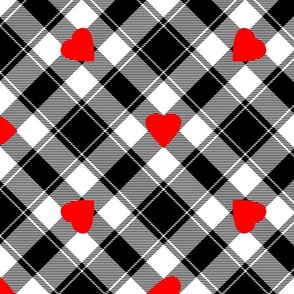 Plaid and Hearts