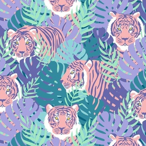 Jungle Tiger - Purple