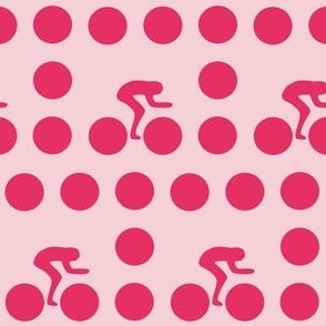 Cycle race candy dot