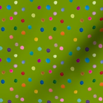 Happy Little Spots // Apple Green