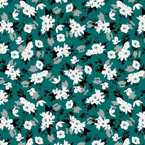 Poppy Ulu Teal Large