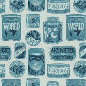 Vagabond’s Cupboard - medium - dusty blue