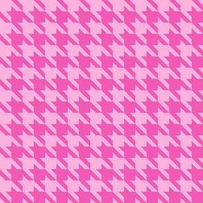 houndstooth pink 2 