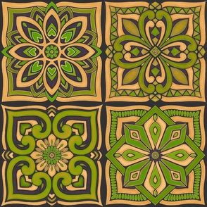 Moroccan Tiles - citrus