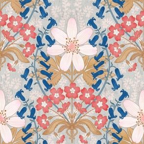 English Blooms Art Nouveau V2