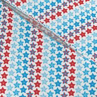 Stars in stripes red white and blue