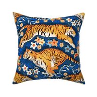 Dark and Dramatic Tiger Chintz 