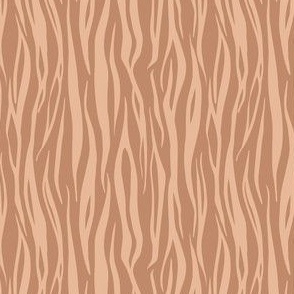 Tiger Skin // Beige Background // Small Scale