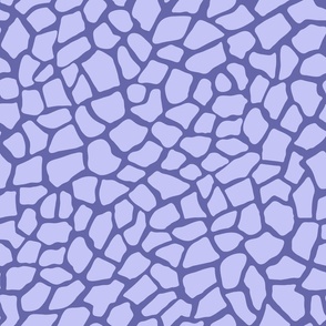 medium scale giraffe spots pattern very peri light purple