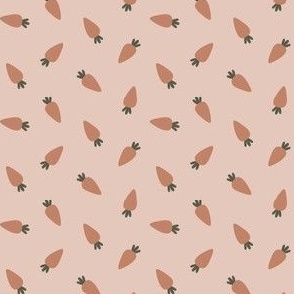 carrots - terracotta  & pink - LAD22