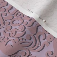 Pink and Lilac damask