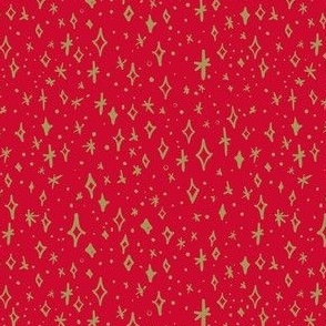 Starry Night Red-Gold