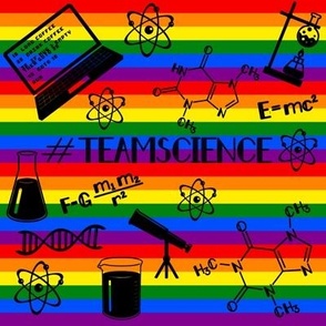 Team Science Pride Black