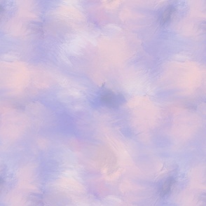 Morning Lilacs Tye Dye | Abstract | Textured - purple | pink | medium scale ©designsbyroochita