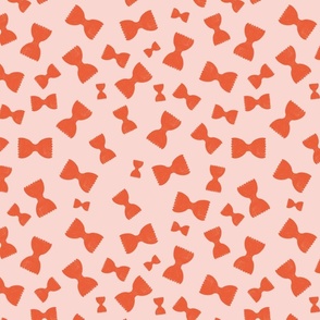 Geometric Valentine Pasta  - Medium | Rose Pink | Red ©designsbyroochita