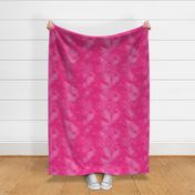 Fuchsia Hot Pink Tonal Solid Clouds