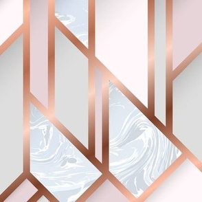 pink,silver,rose gold, white ,marble, geomtreric ,modern ,gold ,pattern,art deco modern ,vintage,retro,retro modern,abstract geometry pattern,nonfigurative art,golden,classy,decorative,wall paper,fabric,furniture,timeless,classic,chic,marble,stone,beautif