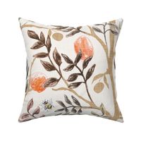 Orange Grove (cream/brown) JUMBO