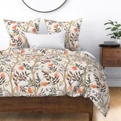 Orange Grove (cream/brown) JUMBO