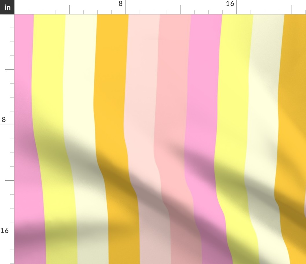 2" retro ice cream stripes - coordinate fabric, retro vertical stripes - pink