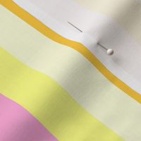 1" retro ice cream stripes - coordinate fabric, retro vertical stripes - pink