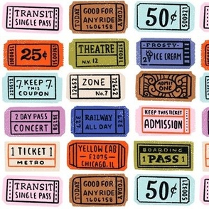 Vintage Ticket Collection