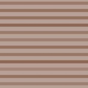 Cinnamon faded stripes -coordinate