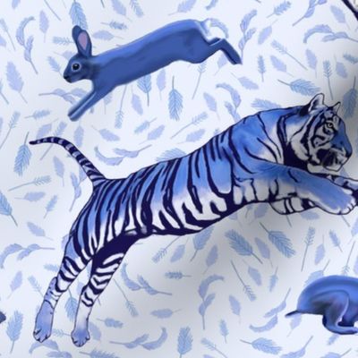 Blue Tigers and Food Web