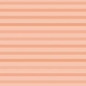 Peach faded stripes -coordinate