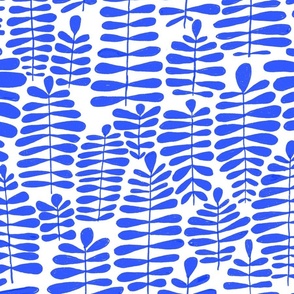 Blue Leaf Pattern