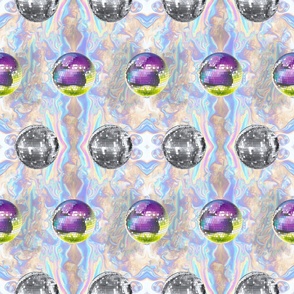 Disco Balls Psychedelia - Medium Version