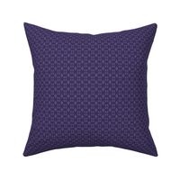 Small Monochromatic Geo Pattern - Violet