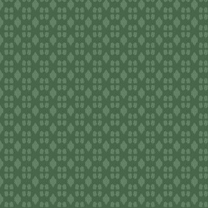 Small Monochromatic Geo Pattern - Green