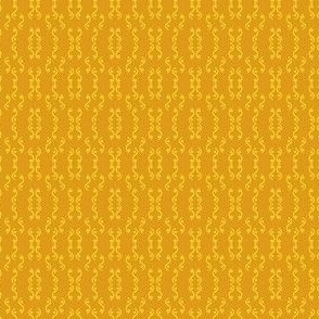 Swirly Damask - Yellow