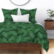 medium-Jungle Palm Fronds-green 