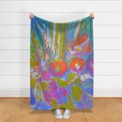 Something's Blooming Oversize Floral Curtain Duvet
